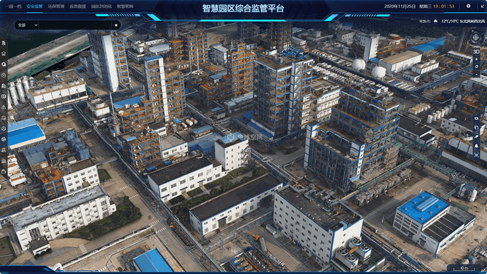 江西大模型“天际”实现100平方公里城市实景三维建模