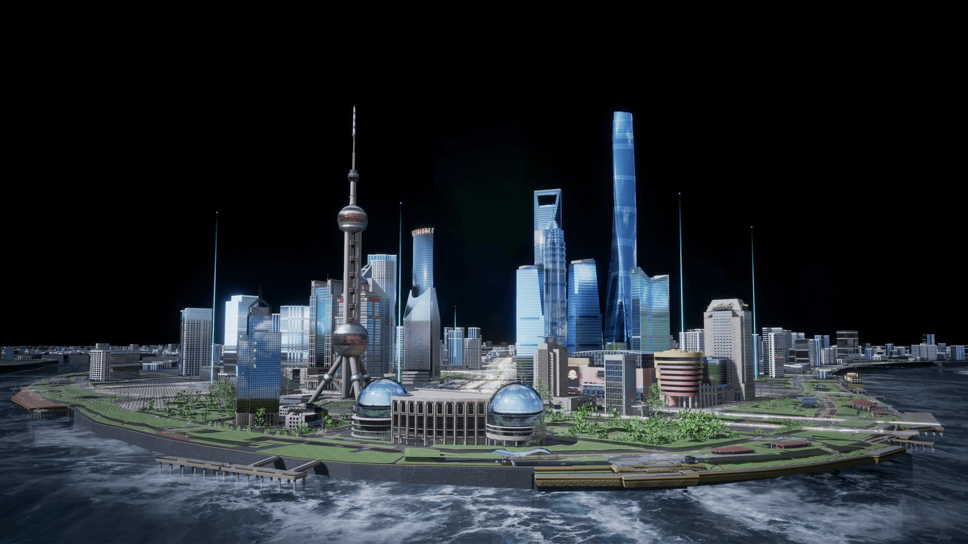 江西探索城市未来：实景三维建模平台引领智慧城市规划